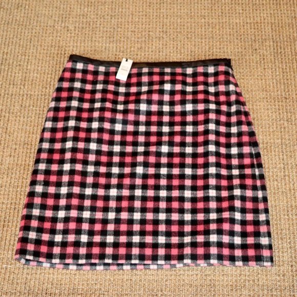 Talbots Plaid Wool Skirt - Picture 1 of 8